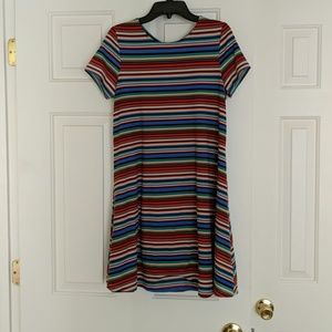 Love, Fire striped dress